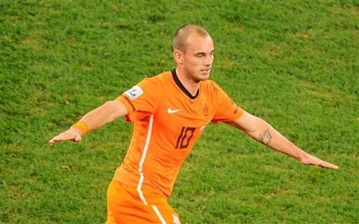 Meia Wesley Sneijder afirma que fica na Inter de Mil&atilde;o