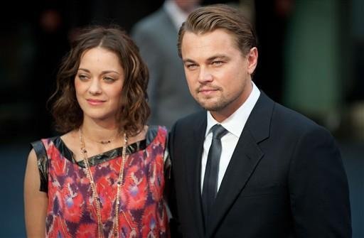 Leonardo DiCaprio rasga elogios para a atriz Marion Cotillard