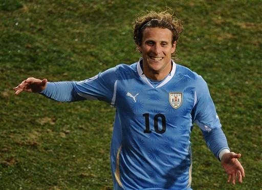 Forl&aacute;n fica feliz com participa&ccedil;&atilde;o do Uruguai na Copa