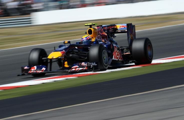 Webber vence de forma f&aacute;cil GP de Silverstone