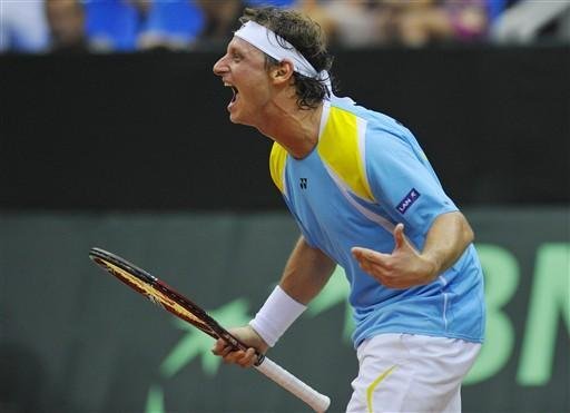 Nalbandian vence e Argentina vai &agrave; semifinal da Davis