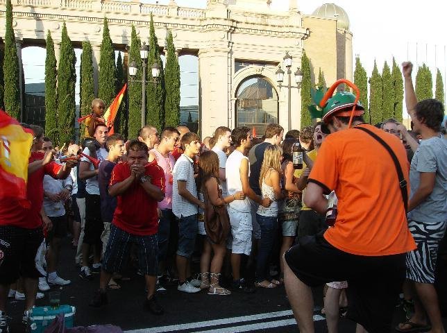 Espanha comemora t&iacute;tulo mundial in&eacute;dito