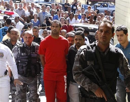 Bruno, ex-goleiro do Flamengo, sentiu tonturas em penitenci&aacute;ria de Contagem-MG
