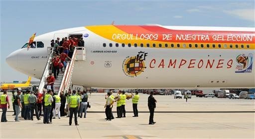 Mais de 1 milh&atilde;o de pessoas devem recepcionar os campe&otilde;es nas ruas da capital espanhola