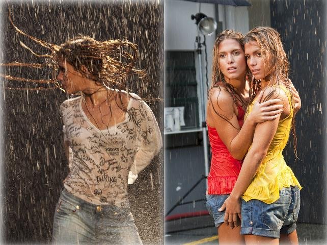 G&ecirc;meas do nado viram garotas-propaganda de grife