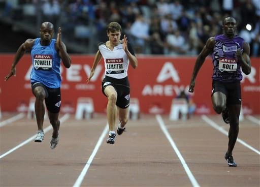 Com tempo de 9,84 segundos, Usain Bolt vence Powell nos 100m em Paris