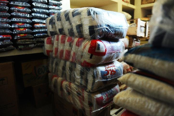 Produtos foram arrecadados durante gincana realizada em julho