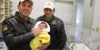 Bebê nasce em viatura da Brigada Militar em Livramento