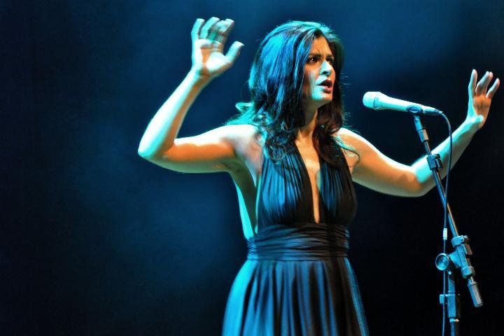 Cantora se apresentou pela primeira vez em Porto Alegre no 5&ordm; Festival de Inverno