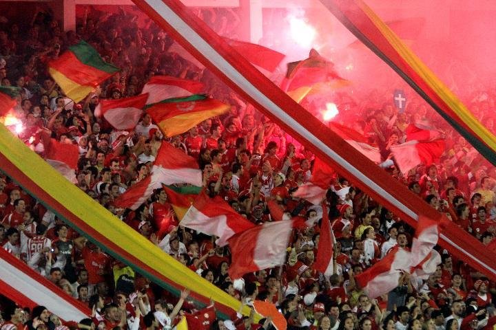 Torcida do Inter lotou o Beira-Rio ontem