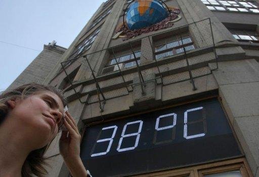 Moscou bate recordes de temperatura