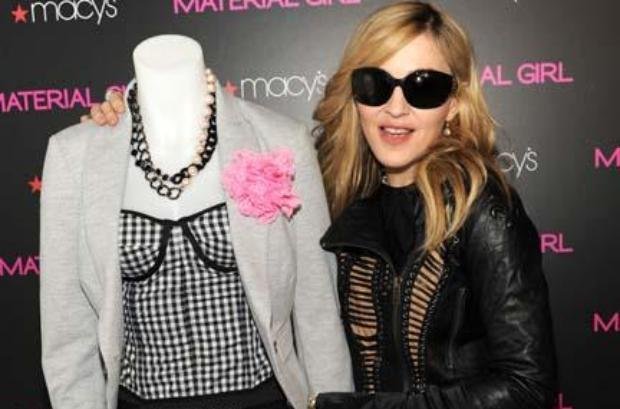 Madonna lan&ccedil;a cole&ccedil;&atilde;o de roupas nos EUA