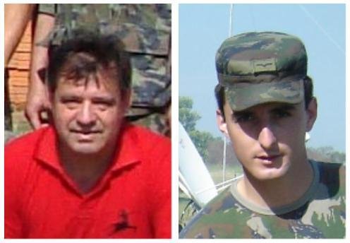Sargento Vorlei da Silva (E) e o soldado Luiz Enehy Souza Silva (D) est&atilde;o desaparecidos