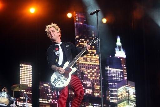 Green Day se apresenta no segundo dia do Festival Lollapalooza