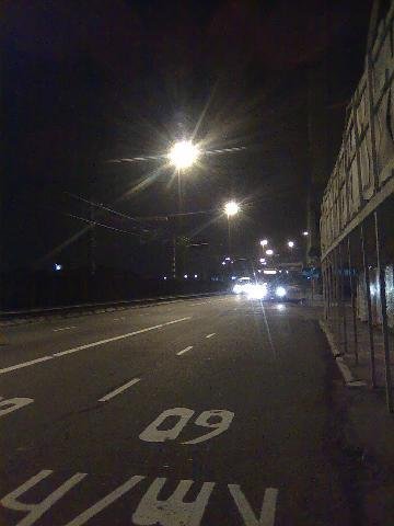 Ilumina&ccedil;&atilde;o foi restabelecida em quase toda a via