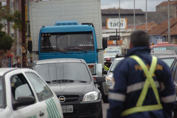 Acidentes causaram congestionamento na zona Norte