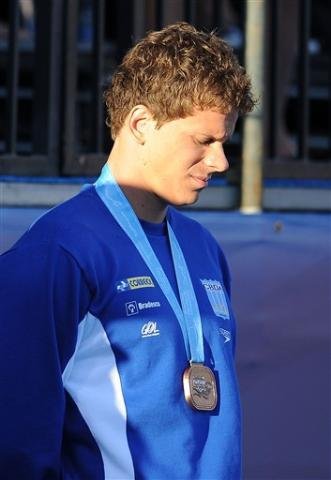 C&eacute;sar Cielo &eacute; bronze nos 100m do Pan-Pac&iacute;fico