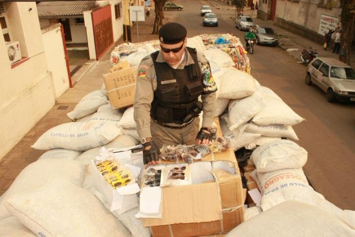 	 Mercadoria ilegal &eacute; apreendida em Livramento