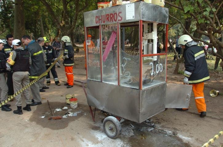Incidente ocorreu por volta das 12h30min de ontem
