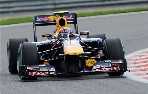 Mark Webber conquista a pole na B&eacute;lgica