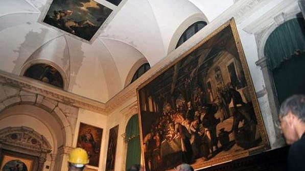 	 Inc&ecirc;ndio em Veneza danifica obra-prima de Tiziano