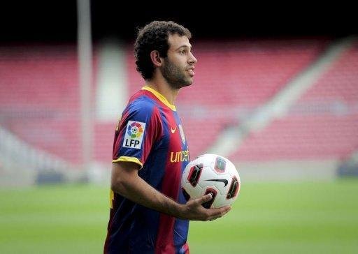 Mascherano diz que jogar no Barcelona &eacute; oportunidade &uacute;nica