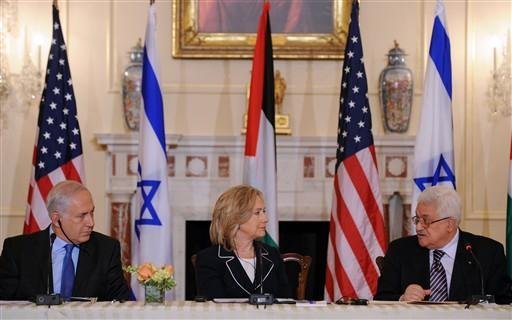 Abbas e Netanyahu selam acordo nos Estados Unidos