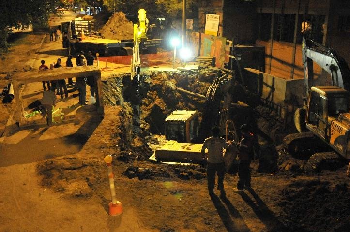 Desvio no local &eacute; feito pela avenida Princesa Isabel