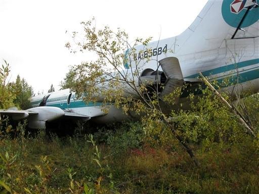 Piloto faz pouso de emerg&ecirc;ncia milagroso na Sib&eacute;ria