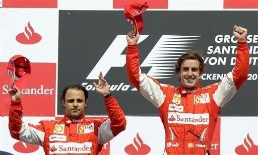 Em julho, Alonso venceu em cima de Massa ap&oacute;s ordem da Ferrari