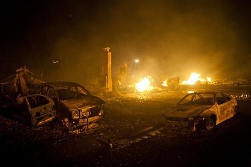 Explos&atilde;o e inc&ecirc;ndio deixam pr&eacute;dios em chamas na regi&atilde;o do Aeroporto de San Francisco