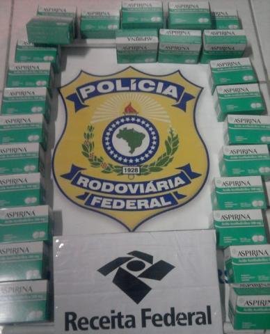 Medicamentos produzidos na Argentina s&atilde;o apreendidos na BR-116