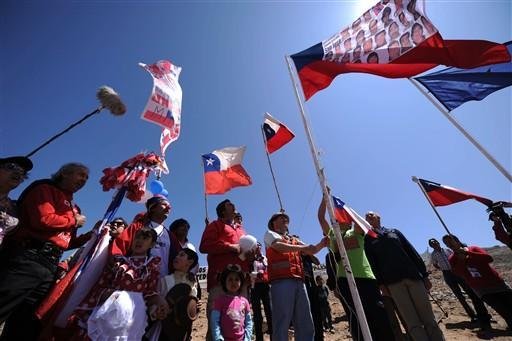 Mineiros presos cantam o hino pelo bicenten&aacute;rio da independ&ecirc;ncia do Chile