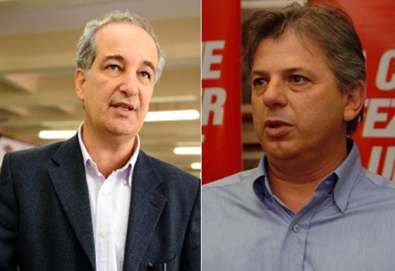 Giovanni Luigi (E) e Pedro Affatato (D) se enfrentarem no pleito que decidir&aacute; o pr&oacute;ximo presidente do Inter