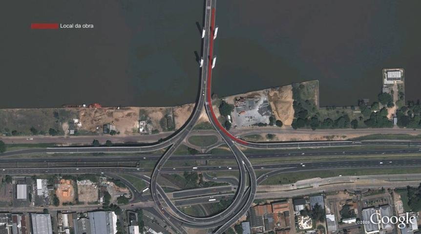 Ponte do Gua&iacute;ba ter&aacute; bloqueio para manuten&ccedil;&atilde;o no final de semana