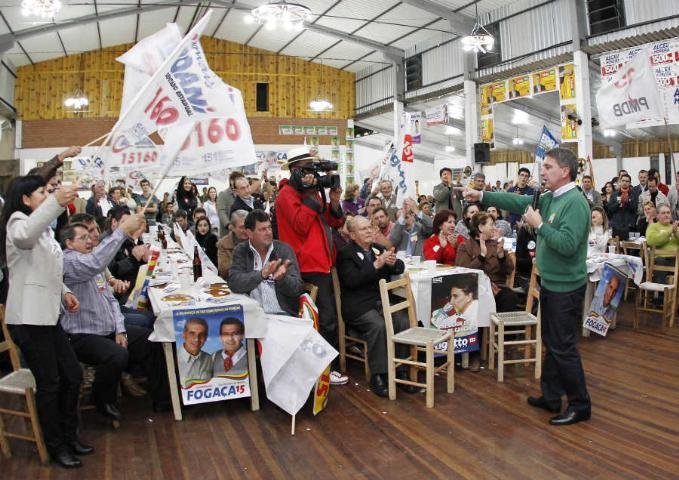 No Interior, Rigotto minimiza pesquisas