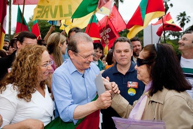 Tarso quer intensificar a campanha para consolidar vit&oacute;ria no primeiro turno