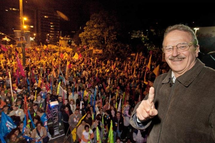 Tarso Genro visita a Serra ga&uacute;cha
