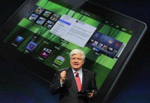 Fabricante de BlackBerry lan&ccedil;a tablet concorrente do iPad