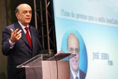 Na reta final, Serra diz que n&iacute;vel da campanha foi bom