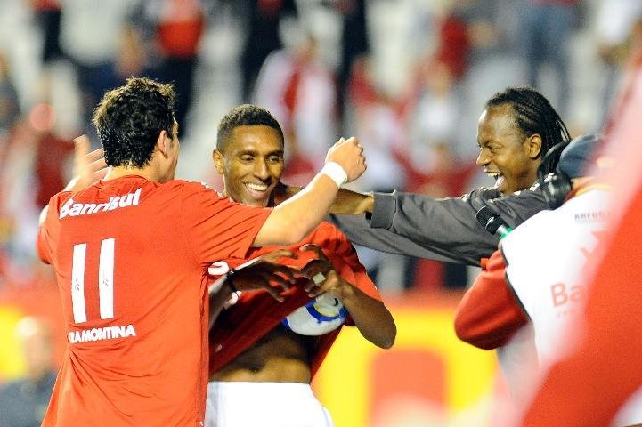Glaydson marcou o segundo gol do Inter na partida