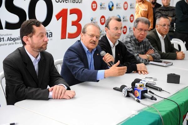 PT ga&uacute;cho foca no segundo turno nacional