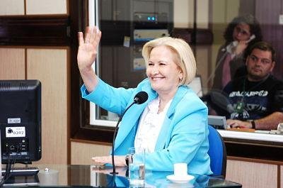 Ana Am&eacute;lia descarta concorrer ao governo do RS