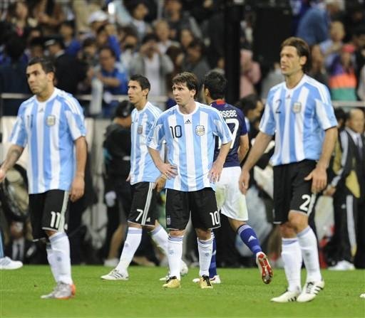 Argentina decepciona e perde do Jap&atilde;o por 1 a 0