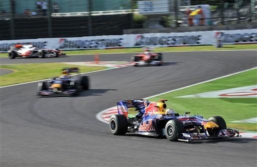 Vettel vence Grande Pr&ecirc;mio do Jap&atilde;o