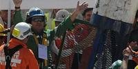  Muito sorridente, 19º mineiro é resgatado no Chile
