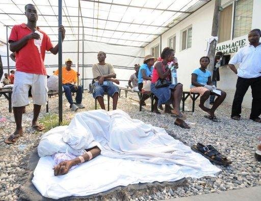 Epidemia de c&oacute;lera no Haiti crescer&aacute; antes de ser controlada