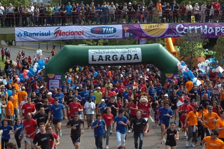 Atividade &eacute; realizada em benef&iacute;cio de crian&ccedil;as e adolescentes com c&acirc;ncer