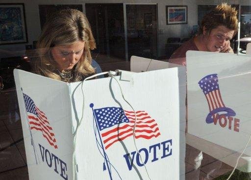 Comparecimento &agrave;s urnas &eacute; forte nos Estados Unidos