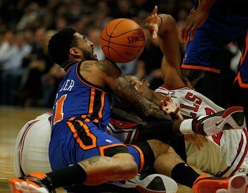 Knicks supera Bulls em Chicago na NBA